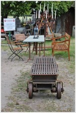 mobile Garten Liege Bank Tisch