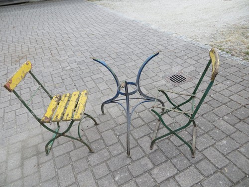 Antike gartenmöbel sitzgruppe - antike,