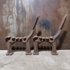 Massive Gusseisen Bankseiten