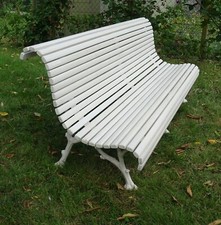 Antike Parkbank Gartenbank