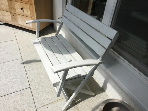 Alte holz gartenbank - alte,