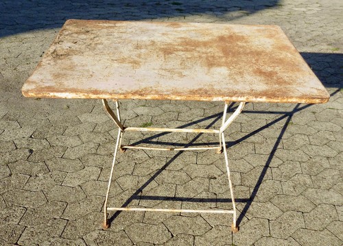 Gartentisch metall art - metall,